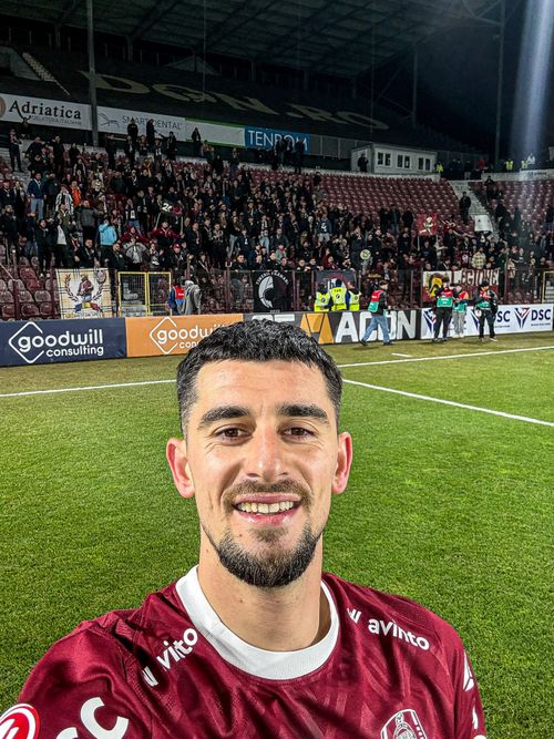 Korenica, la golul #9     VIDEO:  Fotbalistul de la CFR Cluj,   modest  după reușita din derby-ul cu Rapid