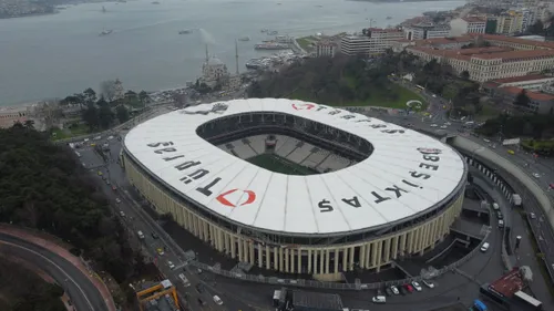 Stadionul lui Beșiktaș văzut din dronă FOTO Iosif Popescu/GOLAZO.ro
