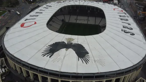 Stadionul lui Beșiktaș văzut din dronă FOTO Iosif Popescu/GOLAZO.ro
