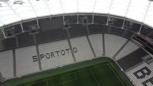 Stadionul lui Beșiktaș văzut din dronă FOTO Iosif Popescu/GOLAZO.ro