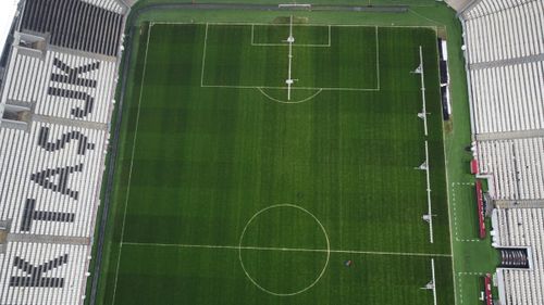 Stadionul lui Beșiktaș văzut din dronă FOTO Iosif Popescu/GOLAZO.ro