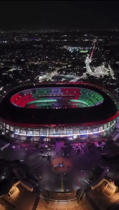 Inaugurarea arenei Estadio Banorte, cunoscută anterior sub numele de Stadionul Azteca. Foto: X / @NextMexOficial