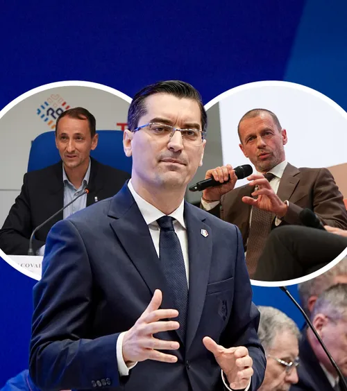 Unde pleacă Burleanu?  Surse GOLAZO.ro avansează o   ipoteză-șoc  despre viitoarea destinație în cariera președintelui FRF