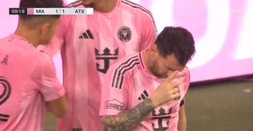 Golul lui Lionel Messi din meciul Inter Miami - Austin. Foto: Captură X/@MLS