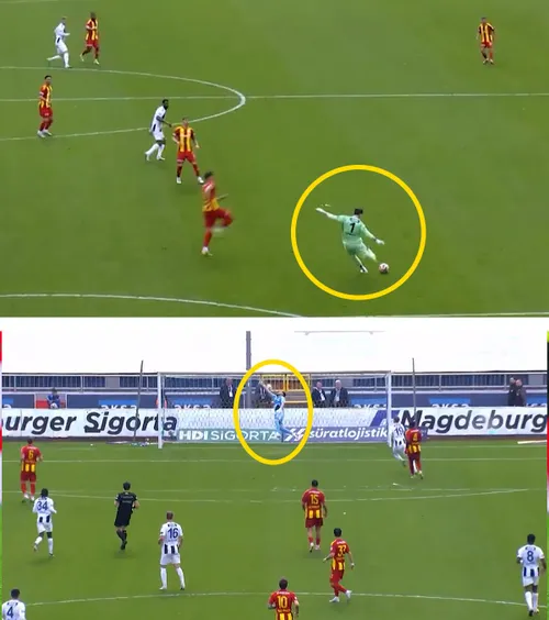 Gol de senzație în Turcia    FOTO.  Portarul a reușit un   GOLAZO  în Süper Lig » A intrat într-un top select