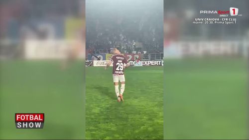 Dobre, conflict cu fanii dupa Rapid - U Cluj 1-2. Capturi Prima Sport (5).jpg