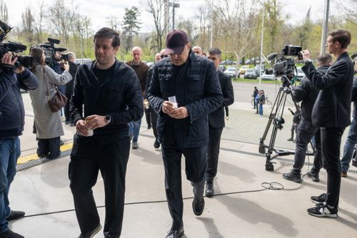 Rapid a mers la priveghiul lui Mircea Lucescu FOTO Raed Krishan/GOLAZO.ro