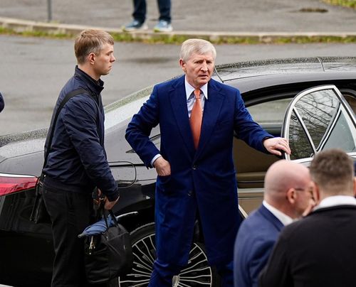 Rinat Ahmetov, la priveghiul lui Mircea Lucescu (foto: Iosif Popescu/GOLAZO.ro)