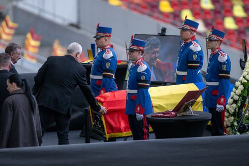 Mircea Lucescu - ziua doi de priveghi FOTO Raed Krishan/GOLAZO.ro