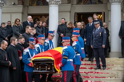 Înmormântarea lui Mircea Lucescu FOTO Raed Krishan/GOLAZO.ro.
