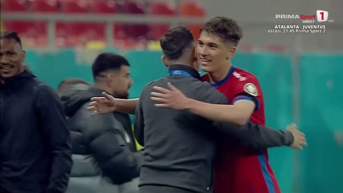 FCSB - Otelul, golul lui Alexandru Stoian. Captura Prima Sport