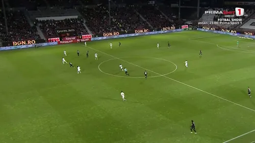 CFR Cluj - Dinamo, golul lui Pop din pasa genială a lui Cîrjan. Captură Prima Sport (14).jpg
