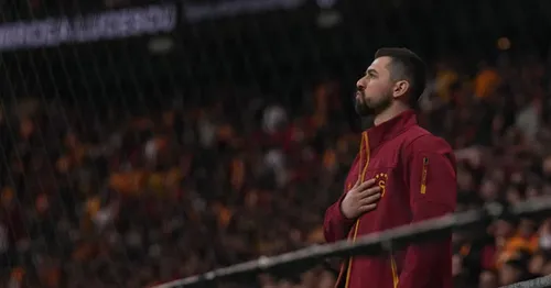 Mircea Lucescu, omagiat la meciul Galatasaray - Kocaelispor. Foto: captură Orange Sport