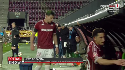 Rapid - FC Argeș. Dobre, nervos la schimbare. Foto - captură Prima Sport (28).jpg