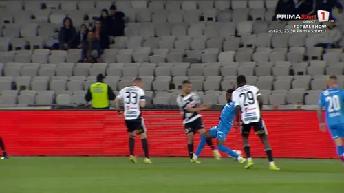 Eliminarea lui Etim din U Cluj - U Craiova Foto captura Prima Sport .jpeg