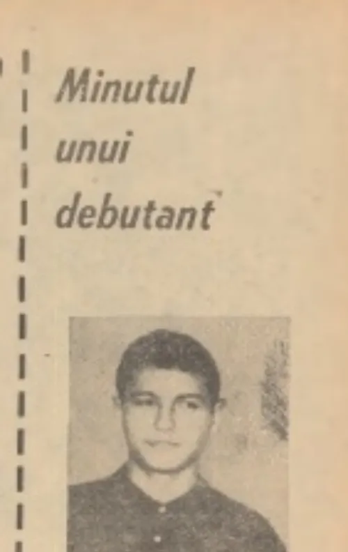 „A fost un moment de mare răscruce”  Povestea debutului pentru   Mircea Lucescu  în tricoul naționalei cuprinsă într-un articol-document: „Minutul unui debutant”