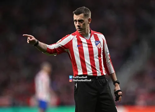 Clement Turpin, în tricoul lui Atletico Madrid