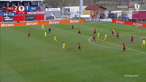 Csikszereda - Unirea Slobozia, golul lui Ponde Captura Prima Sport (23).jpg