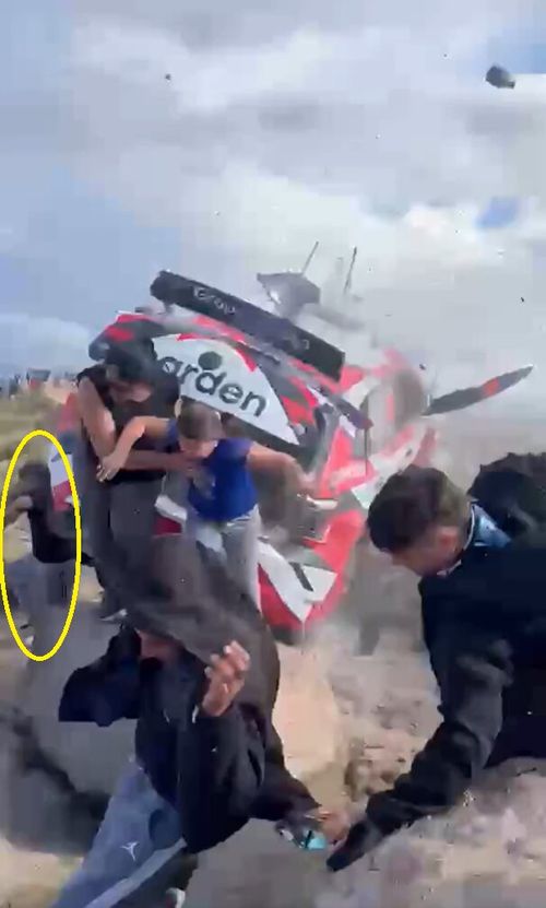Accident teribil în Raliul Sudamericano. Un spectator a murit (FOTO: captură video x.com/daviddelapaz)