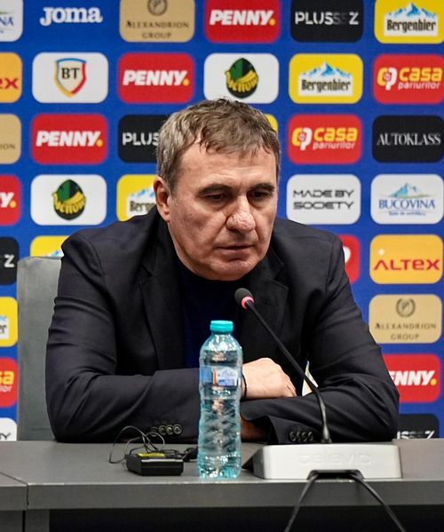 Prezentarea lui Gheorghe Hagi în funcția de selecționer al României. Foto: Iosif Popescu/GOLAZO.ro