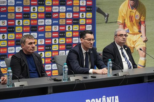 Prezentarea lui Gheorghe Hagi în funcția de selecționer al României. Foto: Iosif Popescu/GOLAZO.ro