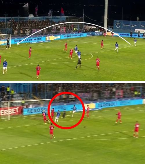 Crețu și Târnovanu au comis-o    FOTO.    Gafe în lanț  ale jucătorilor de la FCSB: totul a pornit de la un „no look pass”