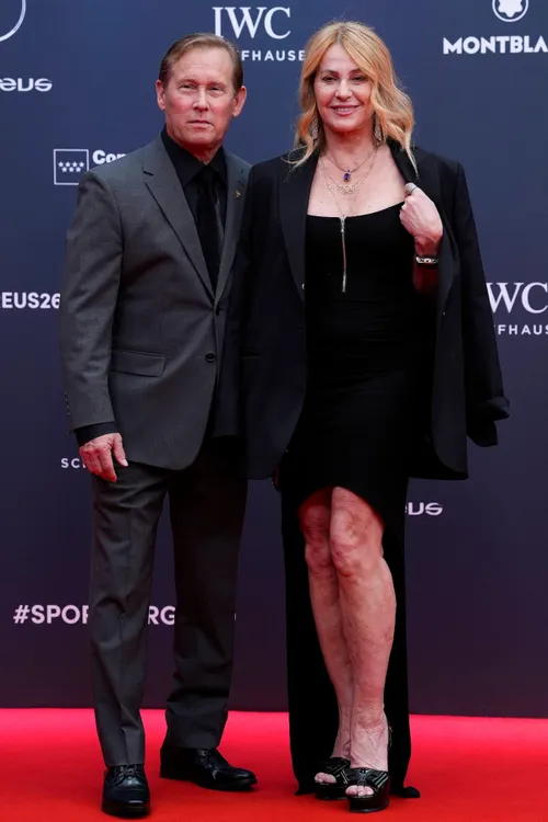Nadia Comăneci, premiată la Gala Laureus. Foto: IMAGO