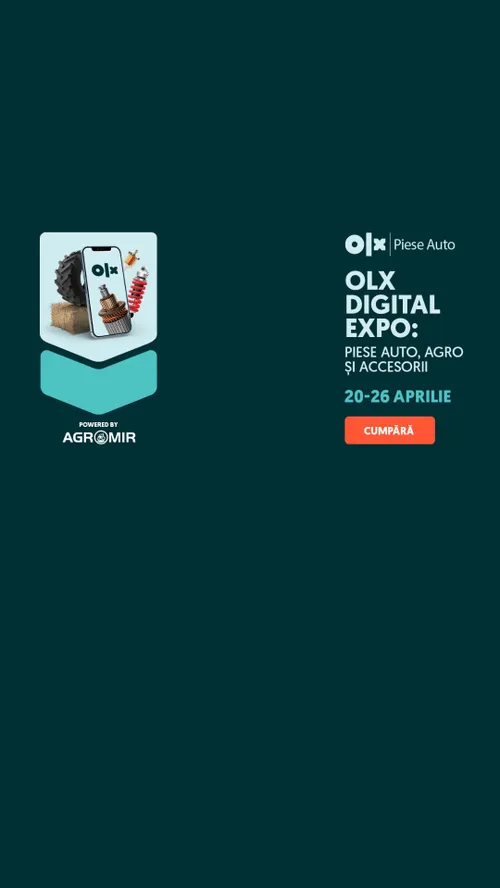 Începe Târgul de piese și anvelope!  Între 20 și 26 aprilie, OLX organizează o nouă ediție a Târgului Digital de Piese și Anvelope la   prețuri promoționale
