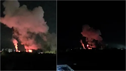 BREAKING | ELCEN, despre cauza incendiului de la CET Vest: un defect electric. "Măsuri în curs pentru furnizarea agentului termic"