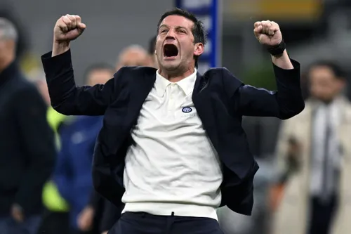 Cristi Chivu la meciul cu Como FOTO Imago