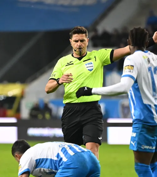 Criticat de olteni  CCA a ales arbitrul   luat la țintă de Sorin Cârțu   să conducă la centru Dinamo - U Craiova