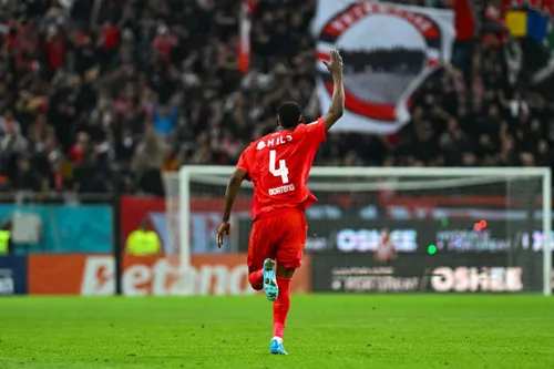 Dinamo - Craiova. Bucuria de după golul marcat de Boateng (foto: Raed Krishan/GOLAZO.ro)