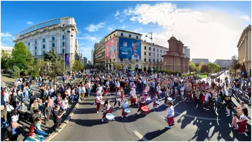 FOTO | Prima zi de Străzi Deschise București din acest an, cu spectacole, concerte, ateliere și tururi ghidate. Programul complet din acest weekend