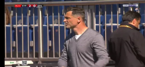 Mirel Rădoi, debut la Gaziantep (FOTO: captură Bein Sports 1)