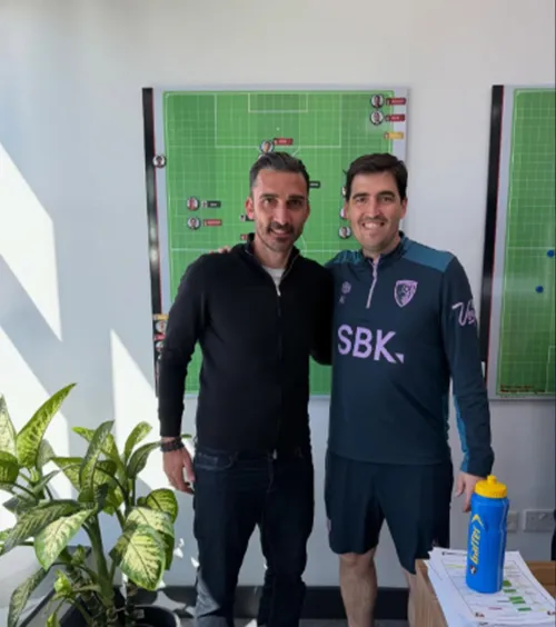 Întâlnire surpriză    FOTO.  Unde a fost surprins   Charalambous  după ce a refuzat să revină la FCSB