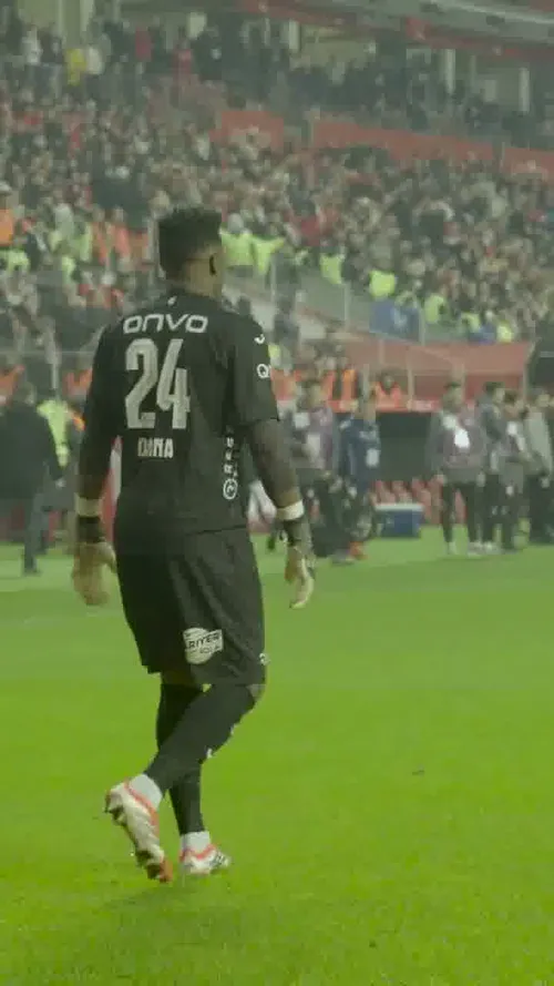 Andre Onana a apărat trei penalty-uri în sferturile de finală ale Cupei Turciei. Foto: „X” @Trabzonspor