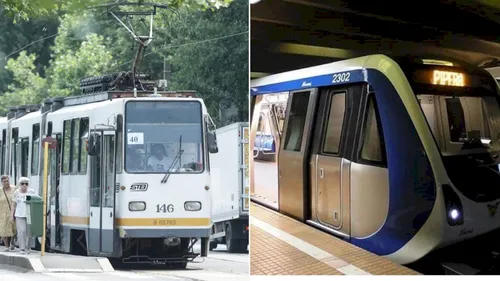 FOTO | Împărțeala banilor între Metrorex și transportul de suprafață după scumpirea biletelor și abonamentelor. Unul dintre aceștia ia o proporție mai mare decât altul