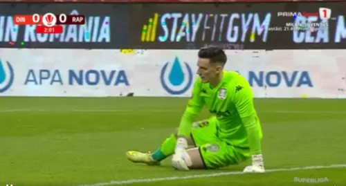 Accidentarea lui Marian Aioani din Dinamo - Rapid FOTO Captură Prima Sport (8).png