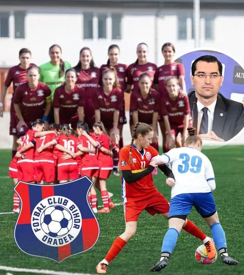 Bășcălie cu fotbalul feminin  FC Bihor, argument hilar pentru că   n-are echipă de fete U15.  FRF i-a respins licența, dar girează scoruri de: 25-0, 26-0, 27-0