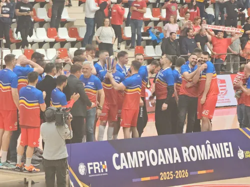 Dinamo București, campioana României la handbal masculin (FOTO: GOLAZO.ro)