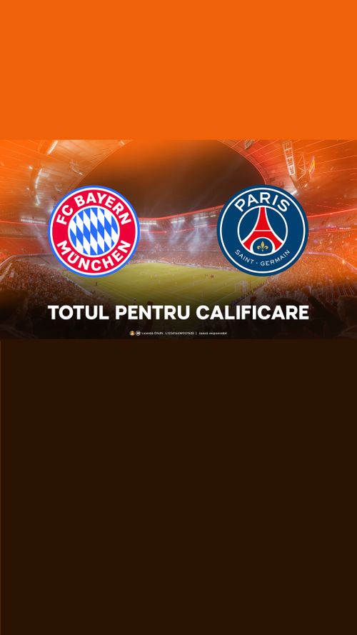 Bayern Munchen - PSG  Spectacol total pe Allianz Arena pentru un loc în   finala Ligii Campionilor