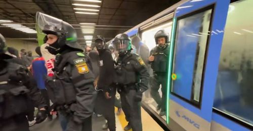 Incidente înainte de Bayern - PSG! 1.000 de fani, evacuați! (foto: X/@Gazpachen)