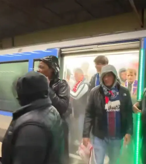 Incidente înainte de Bayern - PSG!    FOTO:  Aproximativ   1.000 de suporteri au fost evacuați,  după ce au provocat haos!