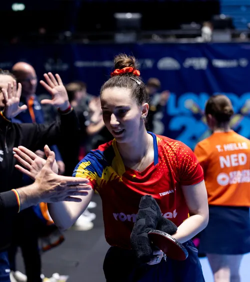 Calificare cu emoții  România e în   sferturi la Mondialele de tenis de masă,  după un meci dramatic cu Egipt