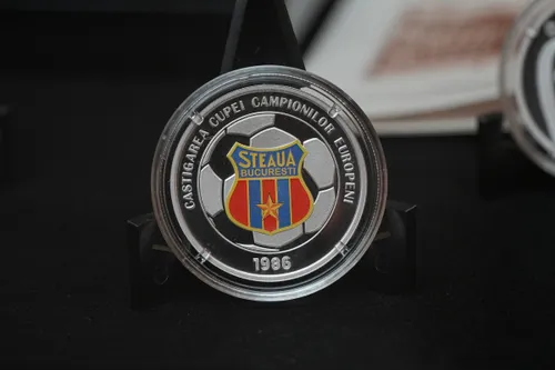 BNR a lansat două monede aniversare pentru succesul Stelei din 1986 / foto: Iosif Popescu/GOLAZO.ro
