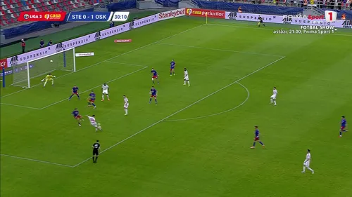 Steaua - Sepsi, rabona lui Techereș Capturi Prima Sport (3).jpg