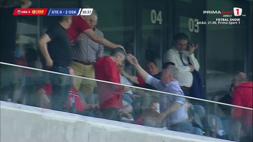 Steaua - Sepsi, rabona lui Techereș Capturi Prima Sport (19).jpg