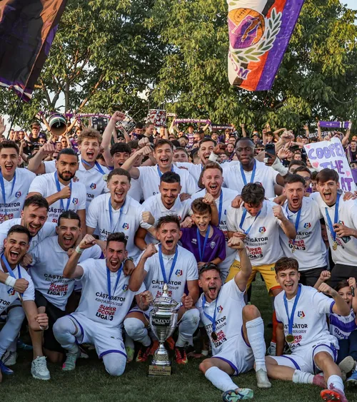 Poli Timișoara a promovat     VIDEO.    A revenit în Liga 2  după o așteptare de trei ani. A fost sărbătoare pe teren!