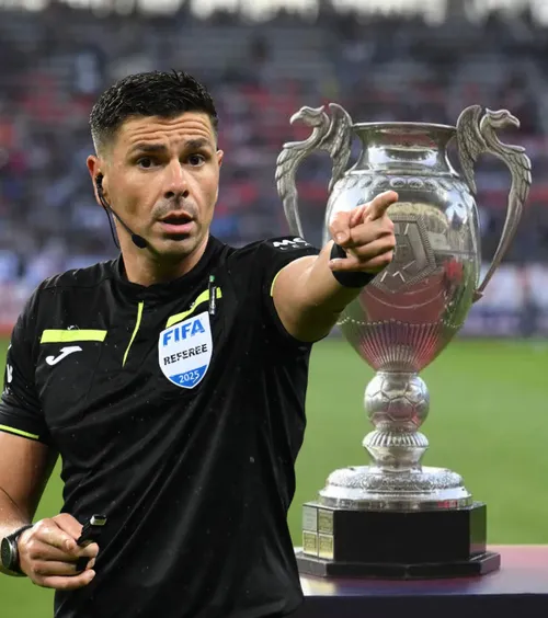 CCA a ales arbitrul finalei  El va conduce meciul U Cluj - U Craiova, în Cupa României: a fost   contestat de olteni  în trecut