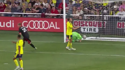 Louis Munteanu, gol în remiza cu Nsahville, scor 2-2. Foto: „X” @MLS
